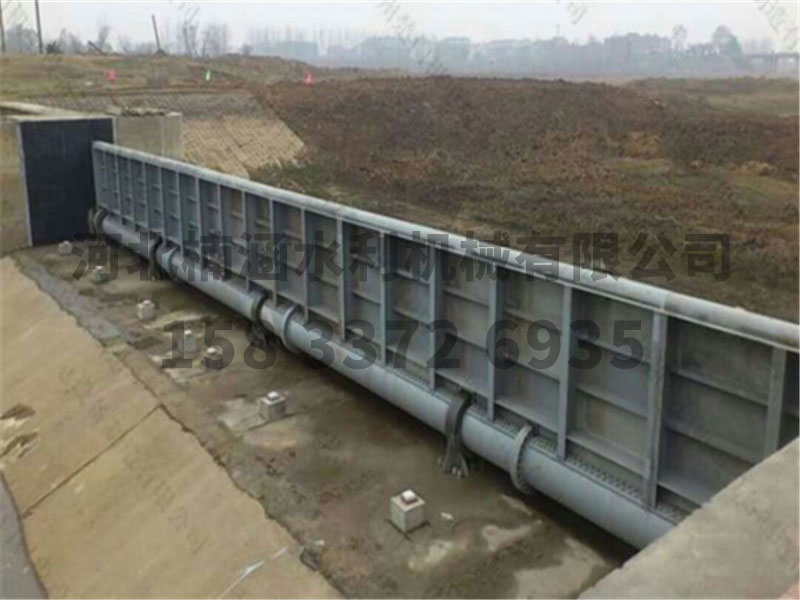 液壓鋼壩(景觀閘門)安裝案例